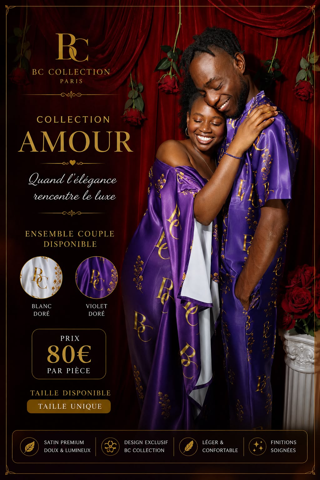 Ensemble couple amour