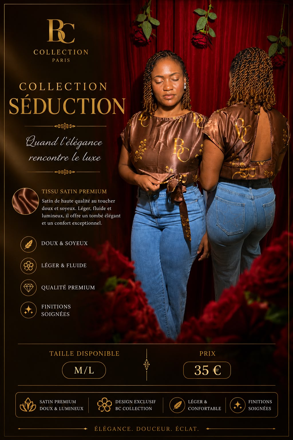 Haut collection séduction